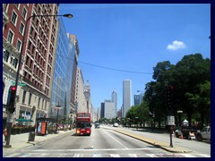 Skyline from the Loop, street level 55 - S Michigan Avenue